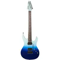 Mooer MMT50 Blue-White Gradient elektrische gitaar met gigbag
