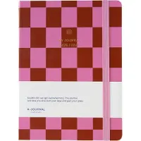 A-Journal My Journal - Schoolagenda 2026-2027 - A5 - Geruit roze