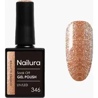 Ginza.se - Gel Polish 346 - Copper Glitter - 10 ml