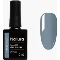 Nailura - Gel Polish 215 - Midnight Gray - 10 ml