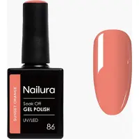 Nailura - Gel Polish 86 - Sunset Orange - 10 ml