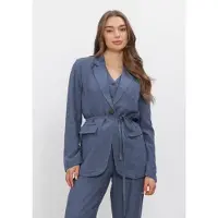 MSCH Copenhagen Dames Blazers Mschviana Ginia Blazer - Blauw - Maat XS