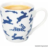 MamboCat B. 1-set TOM Jumbobeker met blauwe konijnen van porselein – 2077650