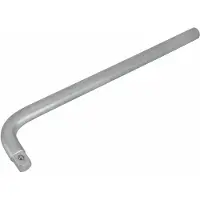 AWTOOLS Black Line - L-vormige Pijpsleutel - 3/4" - 430mm - Ergonomisch