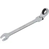 AWTOOLS - Ringsteeksleutel - 18 mm - Verstelbare Ratelkop - CrV Staal