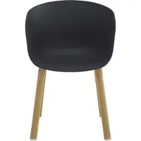 Clayre & Eef Eetkamerstoel 54x51x82 cm Zwart Metaal