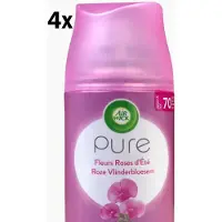 Air Wick (4x) - Luchtverfrisser - Navulling - Roze Vlinderbloesem - 4x250ml