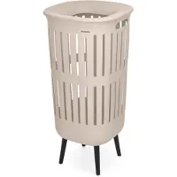 Brabantia Collect-It Hi Wasmand - met Deksel - 55 l - Soft Beige