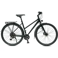Rabeneick TS5 Lite 28 Inch Stadsfiets - Lichtgewicht Fiets - Shimano 9 Versnellingen - Schijfremmen - 50cm Frame - Voor Dames en Heren - Zwart