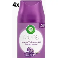 Air Wick (4x) Freshmatic Luchtverfrisser - Pure Fresh Lavendel - Navulling - 4x250 ml