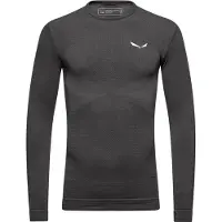 Salewa - Zebru Responsive L/S Tee - Merino-ondergoed S, grijs