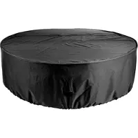 Gistuch Beschermhoezen voor tuinmeubels voor buiten, waterdichte set van tafel en stoelen, winddicht, scheurvast, ronde UV-bestendige hoes voor tuin, terras of park