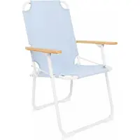 Bo Camp - Pastel - Stoel - Mosset - M - Blauw