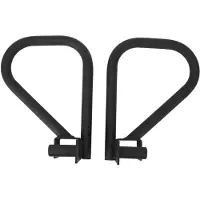Gistuch Fitness-dipstangen voor power cages en squat racks, stalen, multifunctionele handgrepen, geschikt voor krachttraining