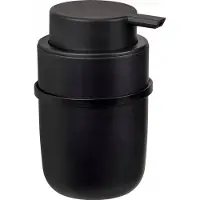 Wenko Turbo-loc Zeepdispenser Carpino Zelfklevend Zwart
