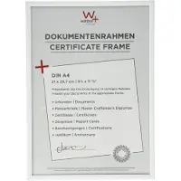 Walther design A4 Fotolijst Wit KV130W 22,2 (B) x 1,4 (D) x 31 (H) cm KV130W