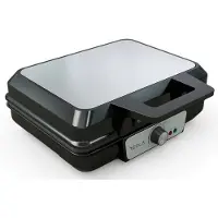 Tesla WM200BX - Wafelijzer - 2 wafel(s) - 1000 Watt - Zwart / Zilver