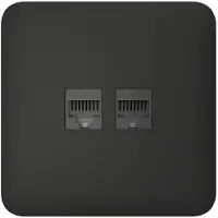 Ajax SideCover LAN (Horizontaal) Plate, Afdekking (LAN Netwerk Uitgang)