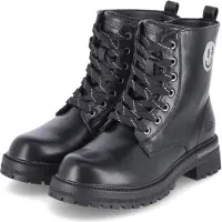 Dockers by Gerli Kinderschuhe Mädchen Schnürstiefel Schnürstiefel Schwarz Freizeit