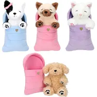 TOPModel Dogs Or Cats In Sleeping Bag (0413146) Teddy Veelkleurig Kinderen