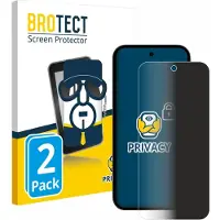 BROTECT - privacy screenprotector voor Google Pixel 10a (case-friendly) - Folie Beschermfolie Blauwlichtfilter 2 Stuks