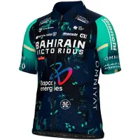 ALÉ Bahrain Victorious Korte Mouw Wielertrui