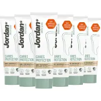 Jordan 6x Green Clean Tandpasta Caries Protection 75 ml