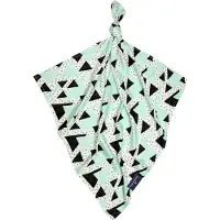 Texpol Bamboo Line - Bamboe Doekje - 30x30 cm - Mint Driehoeken