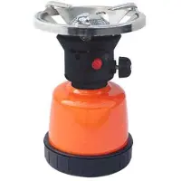 Project Gasbrander voor camping, metalen uitvoering, met elektrische piezo-ontsteking