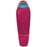 Grüezi Bag - Kid's Colorful Grow - Kinderslaapzak 140-180 x 65 x 45 cm, roze