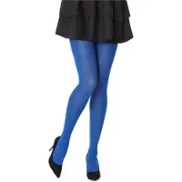 Bellivalini Dames Panty - 100 DEN - Medium gloss - Polyamide - BLV-FI-1003 - Kobalt - XXXL