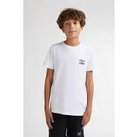Petrol Industries T-shirt met backprint wit Jongens Katoen Ronde hals Backprint - maat 128