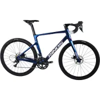 RINOS Odin1.0 Carbon Road - RaceFiets - met Shimano SORA 18 versnellingen en schijfremmen - lichte fiets voor dames en heren - 700 x 40C - Kameleon Blauw-Paars 50