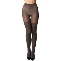 Bellivalini Dames Panty - 100 DEN - Medium gloss - Katoen - BLV-GI-1116 - Haze - M