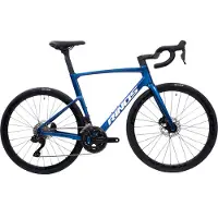 RINOS Odin6.0 Carbon Road - Racefiets - met UCI Frameset - met SHIMANO Di2 - 24 versnellingen en schijfremmen - lichte fiets voor dames en heren - 700 x 40C - Kameleon Blauw Paars M