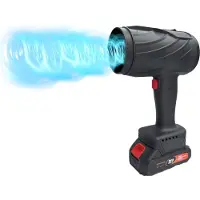 Mannsberger Airblast - Luchtblazer - oplaadbare handheld blazer - incl. 2 accu's