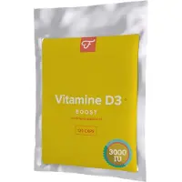 Foodie Vitamine D3 Boost - 3000 IU - 120 capsules - Vitamine D3 Supplement - Best opneembare vorm van Vitamine D - Op basis van Extra Vergine Olijfolie - Voor het immuunsysteem, spieren en botten