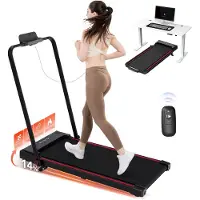 CITYSPORTS ZX2P Loopband - Loopband met leuningen - Wandelband - Walking pad -loopband met helling 14% - 1-12KM/H - 120KG