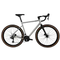 RINOS Atlas1.0 - Titanium Gravelfiets - Gravel Bike - Shimano GRX400 - 20 versnellingen- hydraulische schijfremmen - lichtgewicht - allround fiets voor elk terrein - 54