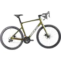 RINOS Odin3.0 Carbon Road Fiets, met SHIM- met SHIMANO 105 ST-R7000 - 22 versnellingen en schijfremmen - lichte fiets voor dames en heren - 700 x 40C - Kameleon Goud - Groent 50 --2024