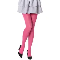 Bellivalini Dames Panty - 100 DEN - Medium gloss - Polyamide - BLV-FI-1003 - Fuchsia - XXL
