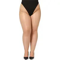 Bellivalini Dames Panty - 20 DEN - Halsterloos - Polyamide - BLV-GI-1128 - Daino - 3XL