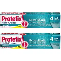 Protefix Extra Sterke Kleefcrème - Neutral - Voordeelset 2 Stuks a 47 gram!!