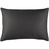 De Witte Lietaer Kussensloop Olivia Ebony - 50 x 70 cm - Zwart - Katoen Satijn