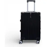 Infinity Leather Robuuste harde cabinekoffer 36 x 24 x 56 cm bagage voor Easyjet, Ryanair, Wizzair