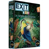 Iello Jeu d'escape game Exit Kids La Jungle aux Enigmes