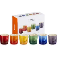 Le Creuset Aardewerken Set 6 Espressokopjes
