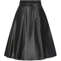 Banned Retro - Rockabilly Midirok - Daphne Skirt - XS tot XL - voor Vrouwen - zwart - Maat M