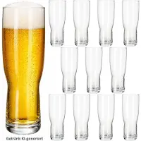MamboCat 12-delige set BIRRA pils glas 0,5L van glas – 00024349