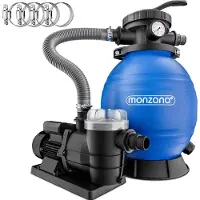 Monzana Zandfilterpomp 9600L/u 25L
